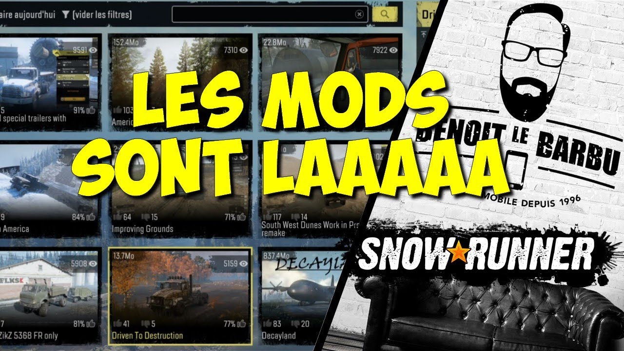Comment utiliser le navigateur Mod sur Snowrunner