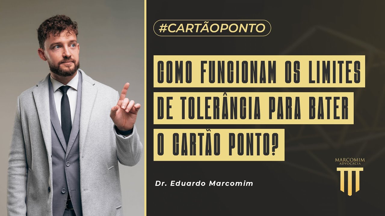 Como funcionam os limites de tolerância para bater o cartão ponto?