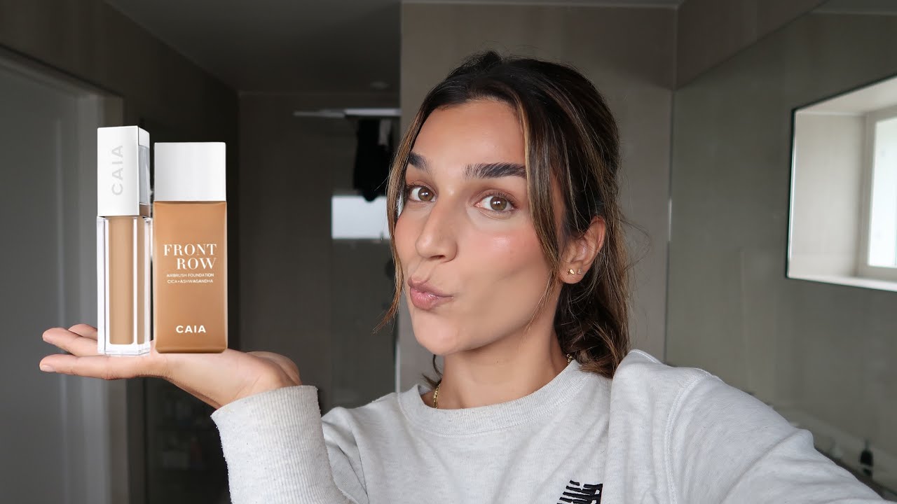 Caia Front Row Foundation & Concealer - first impressions och wear test