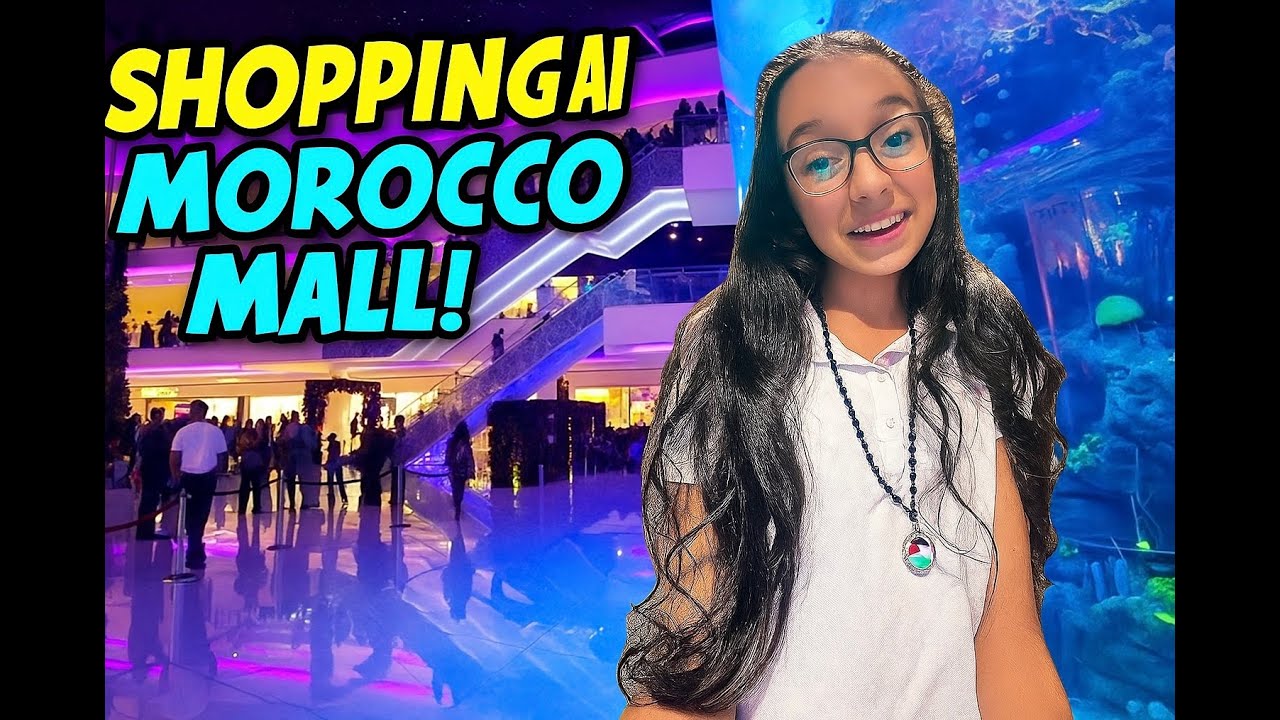 VLOG:JOURNÉE SHOPPING 🛍️TROS BIEN AU PLUS GRAND Mall D'Afrique(Morroco Mall) 🇲🇦