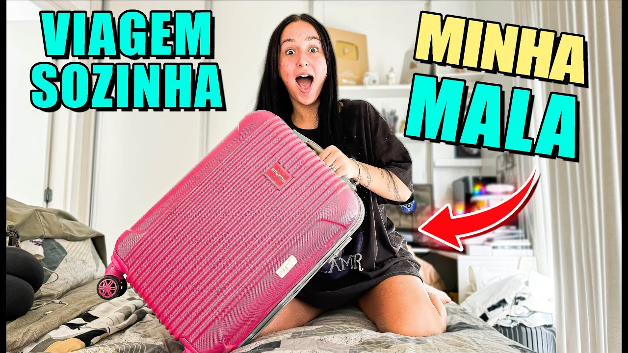ARRUMANDO MINHA MALA PARA VIAJAR SOZINHA!