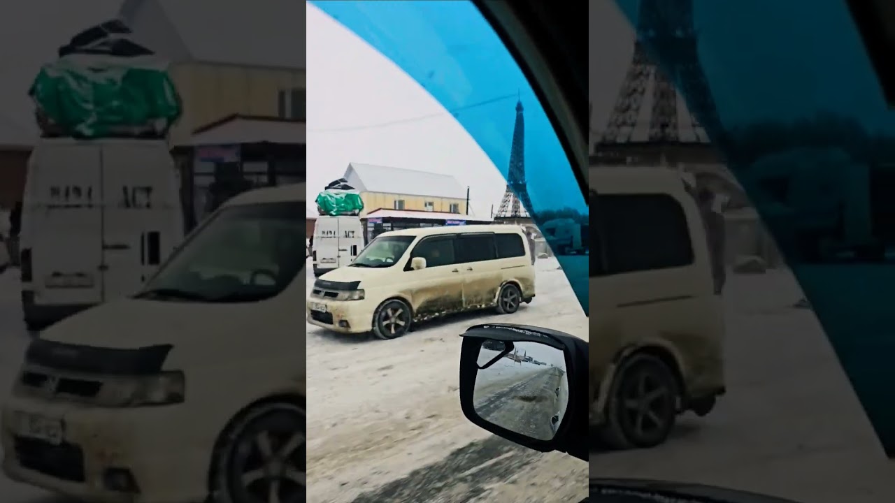 В Кыргызстане, в Долине Суусамыр,есть свой Париж! А теперь и Эйфелева Башня! 🇰🇬