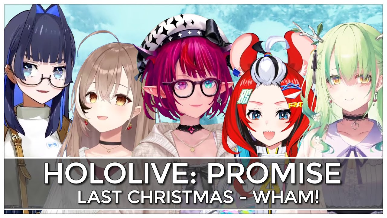 Last Christmas (Mashup Edit/Karaoke Mix) - Hololive: Promise ver. (IRyS, Kronii, Mumei, Bae & Fauna)