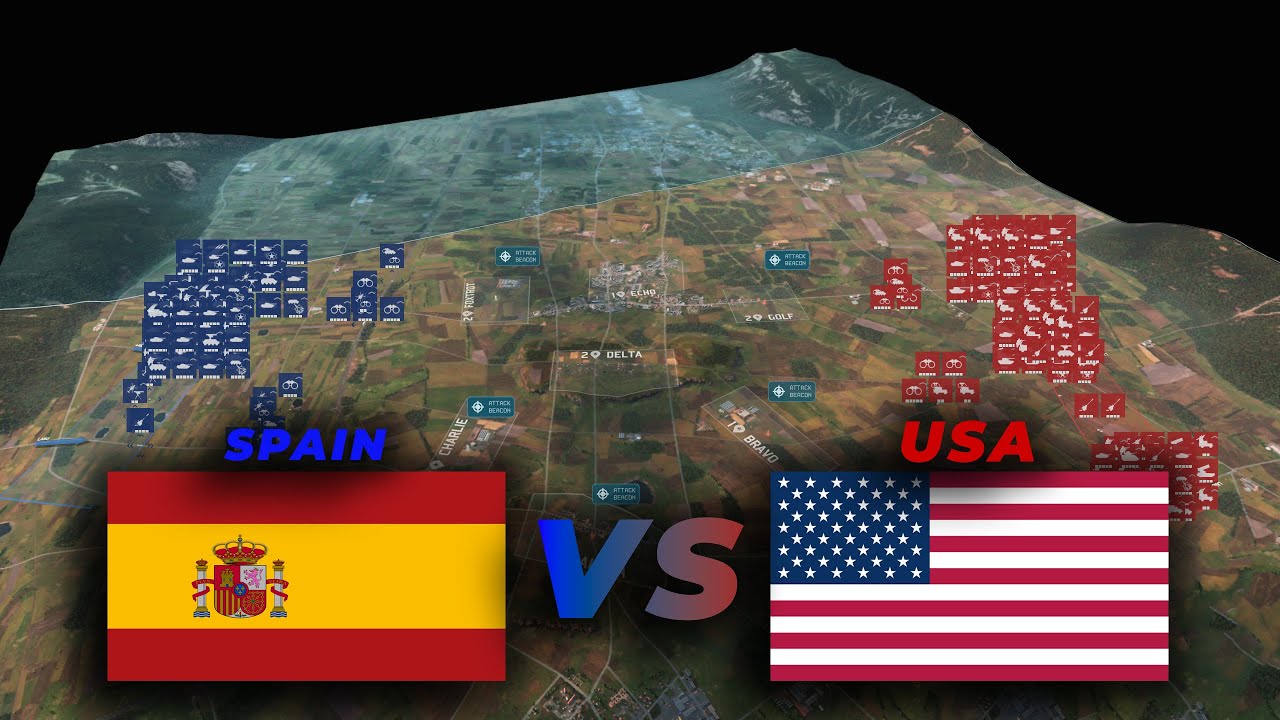 127.000 SPAIN vs 127.000 USA | WARNO