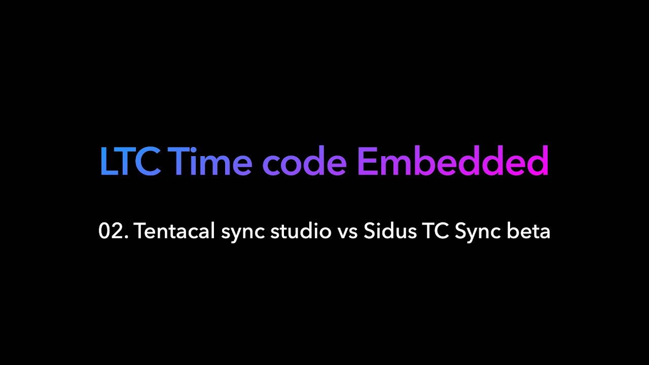 LTC Time code Embedded