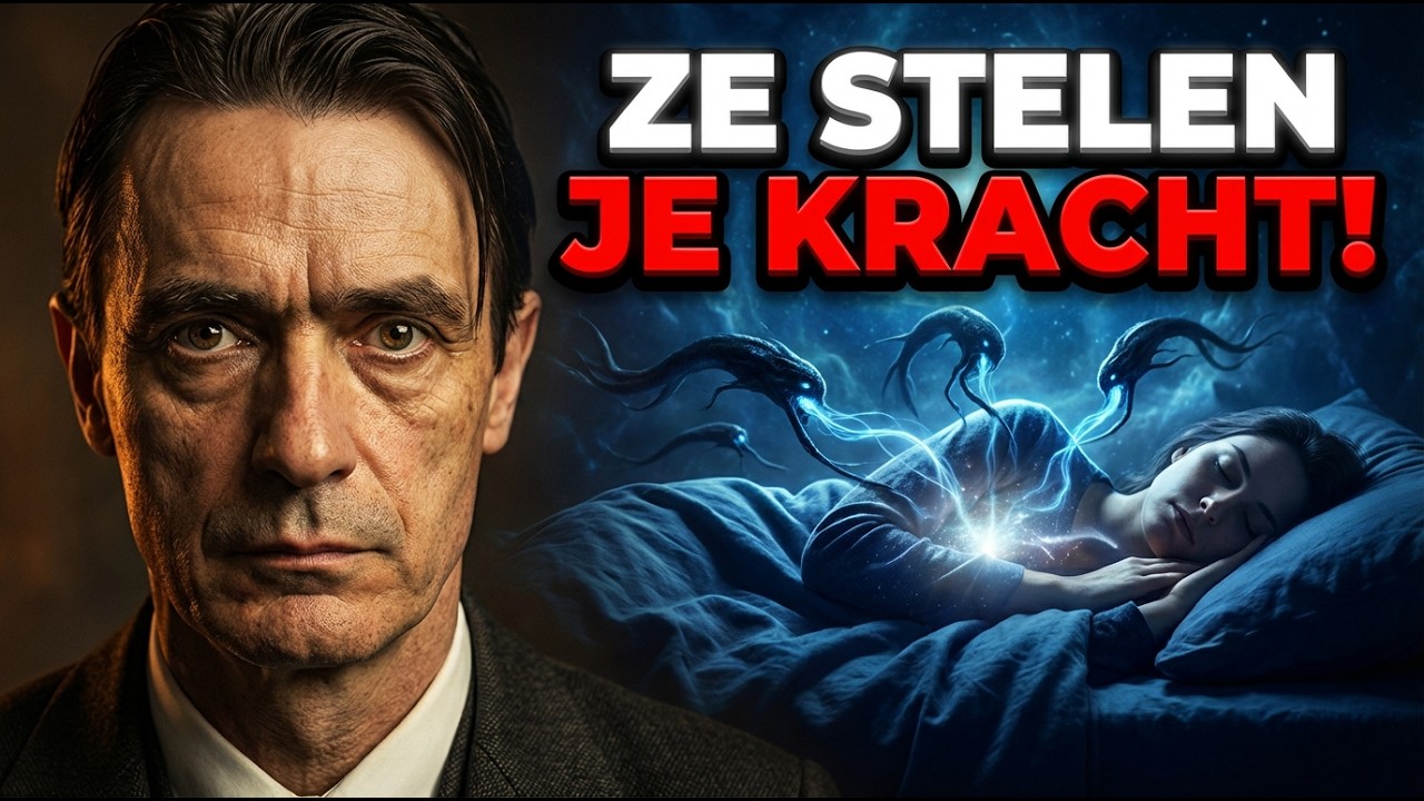Ze stelen je energie terwijl je slaapt: Rudolf Steiner's schokkende onthulling.