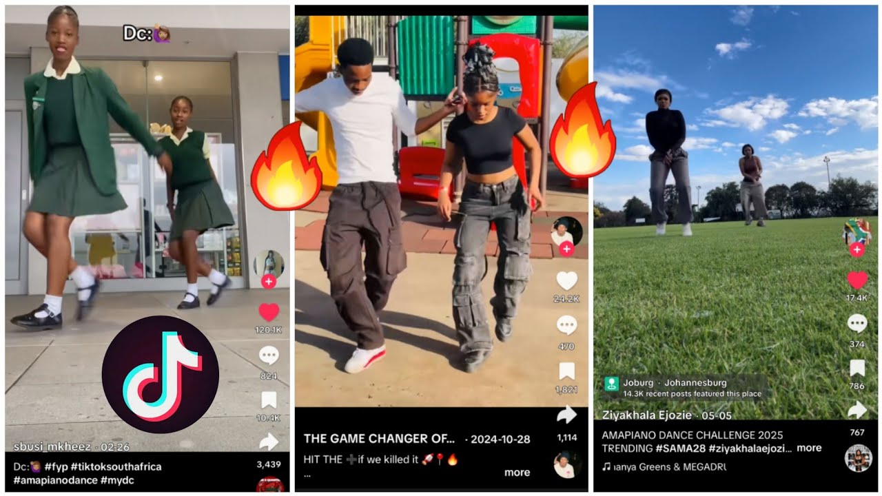 Most liked amapiano dance trends❤️‍🔥❤️‍🔥💥2025