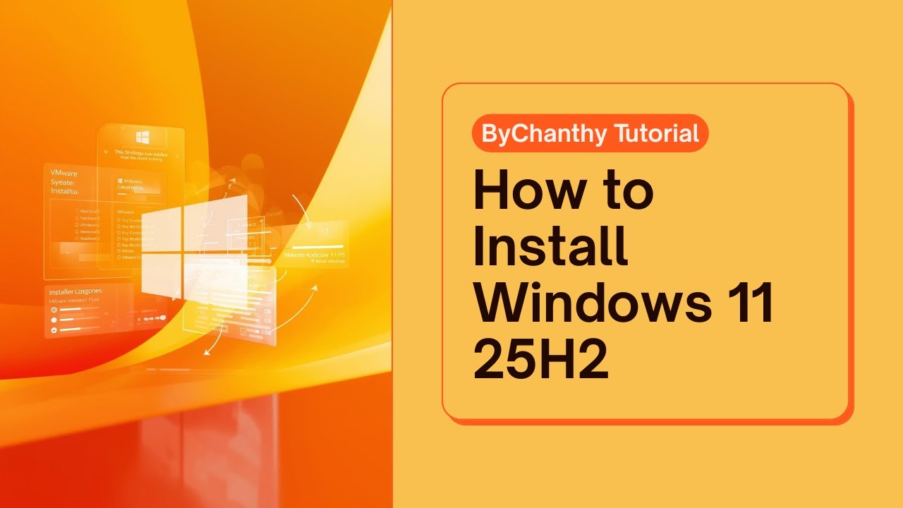 Как установить Windows 11 25H2 на WMWare Workstation 17 | Пошаговое руководство