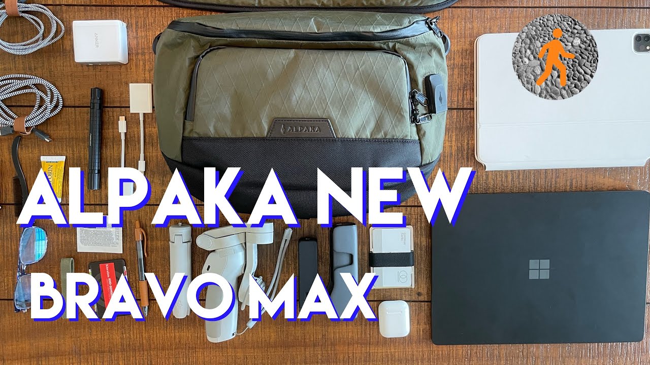 Alpaka Bravo Max Sling v2 Limited Edition — пошаговое руководство и обзор — сумка-слинг для MacBo...