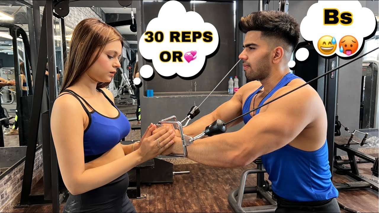 CHEST WORKOUT BEGINNER GIRL KE SATH😍AISE HUA❤️