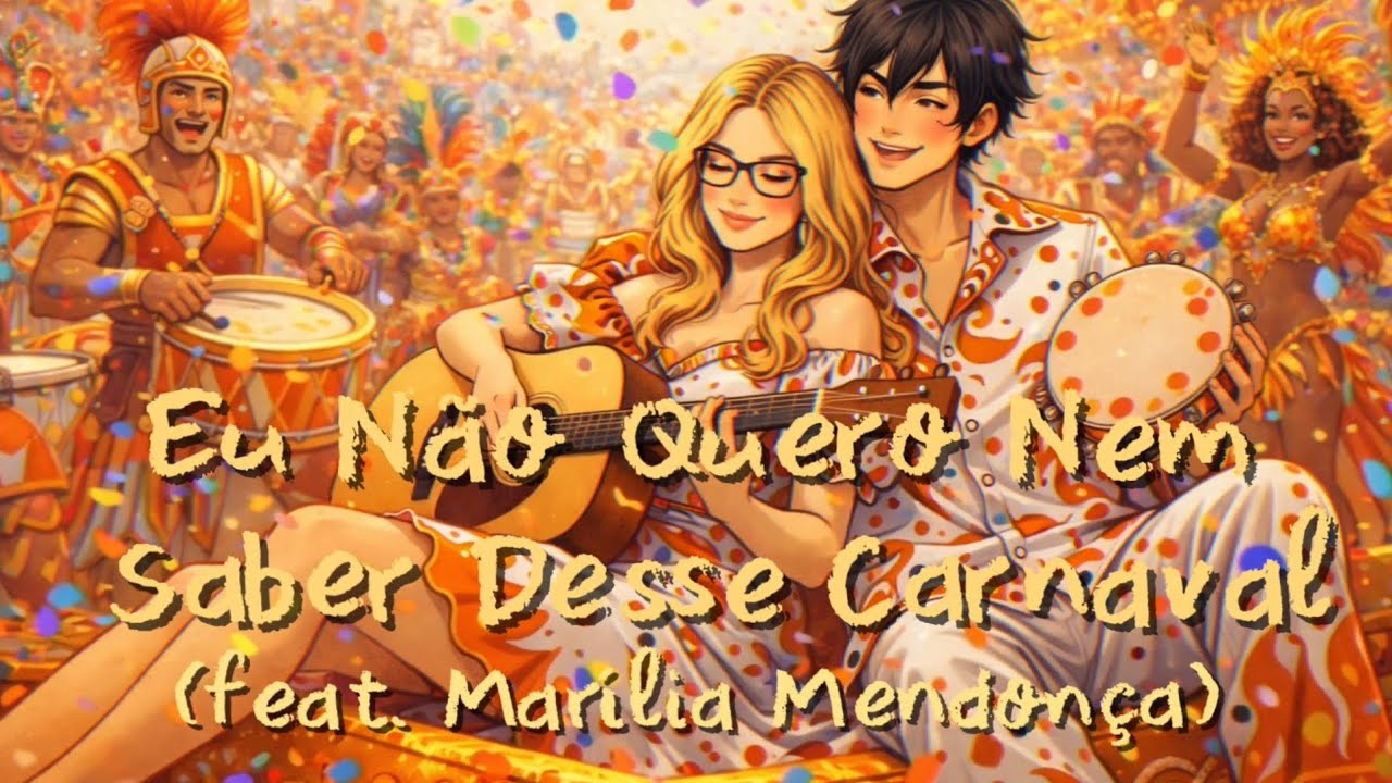 Eu Não Quero Nem Saber Desse Carnaval [feat. Marília Mendonça] (Vídeo Lyric) (VISUALIZER)