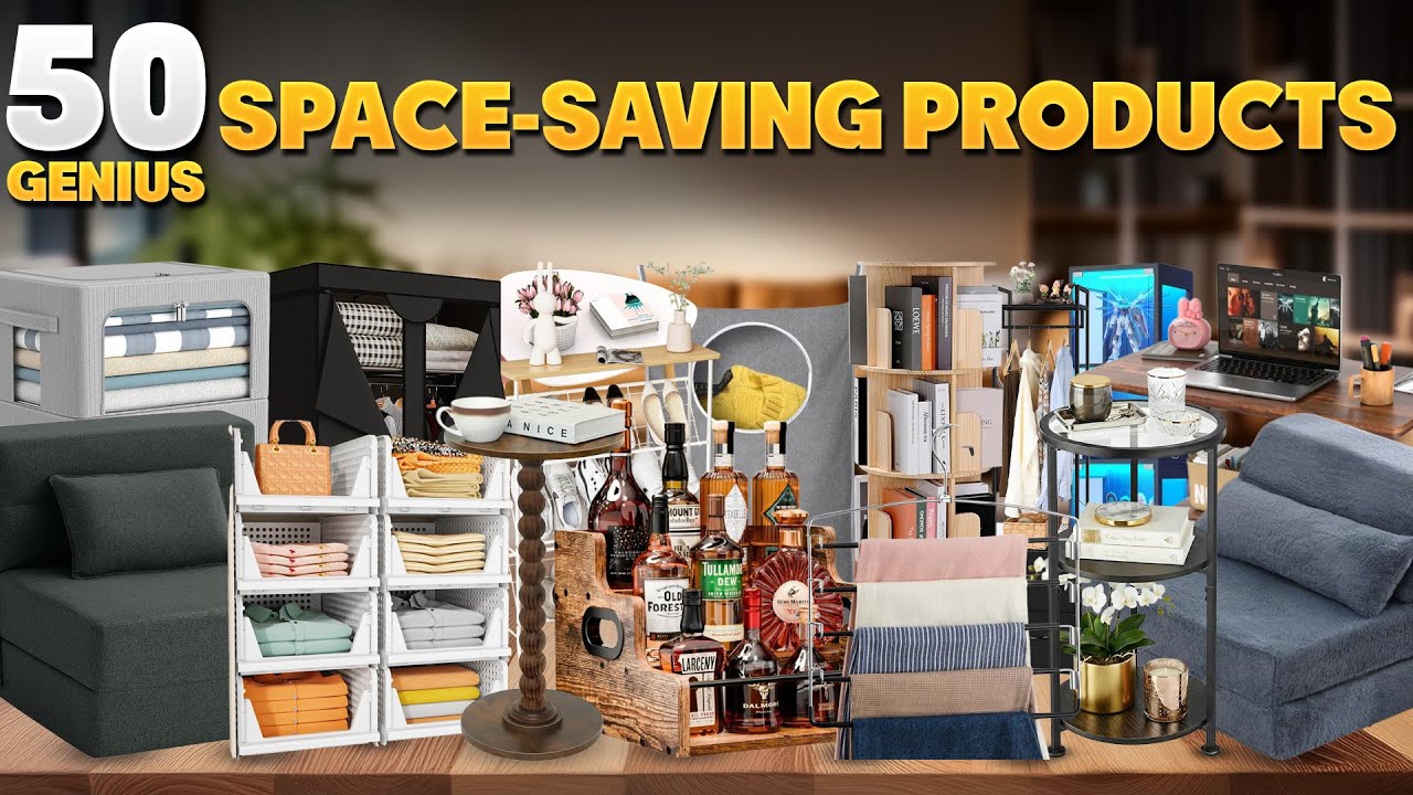 50 Genius Amazon Space-Saving Products for Tiny Apartments 2026