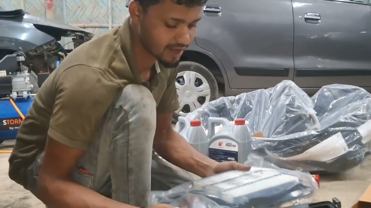 Brezza vdi diesel car servicin...... 🚘🔧