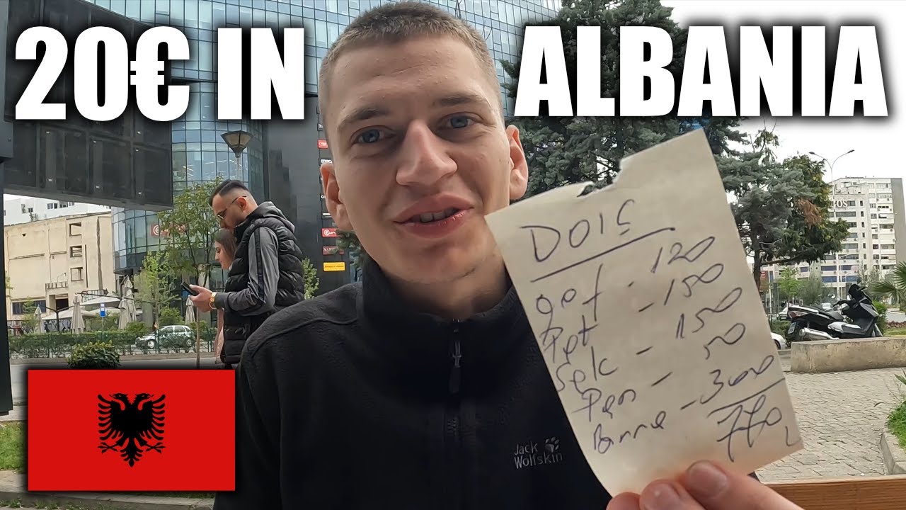What does 20€ get you in Tirana, Albania ? 🇦🇱 Balkan Travel Day 6