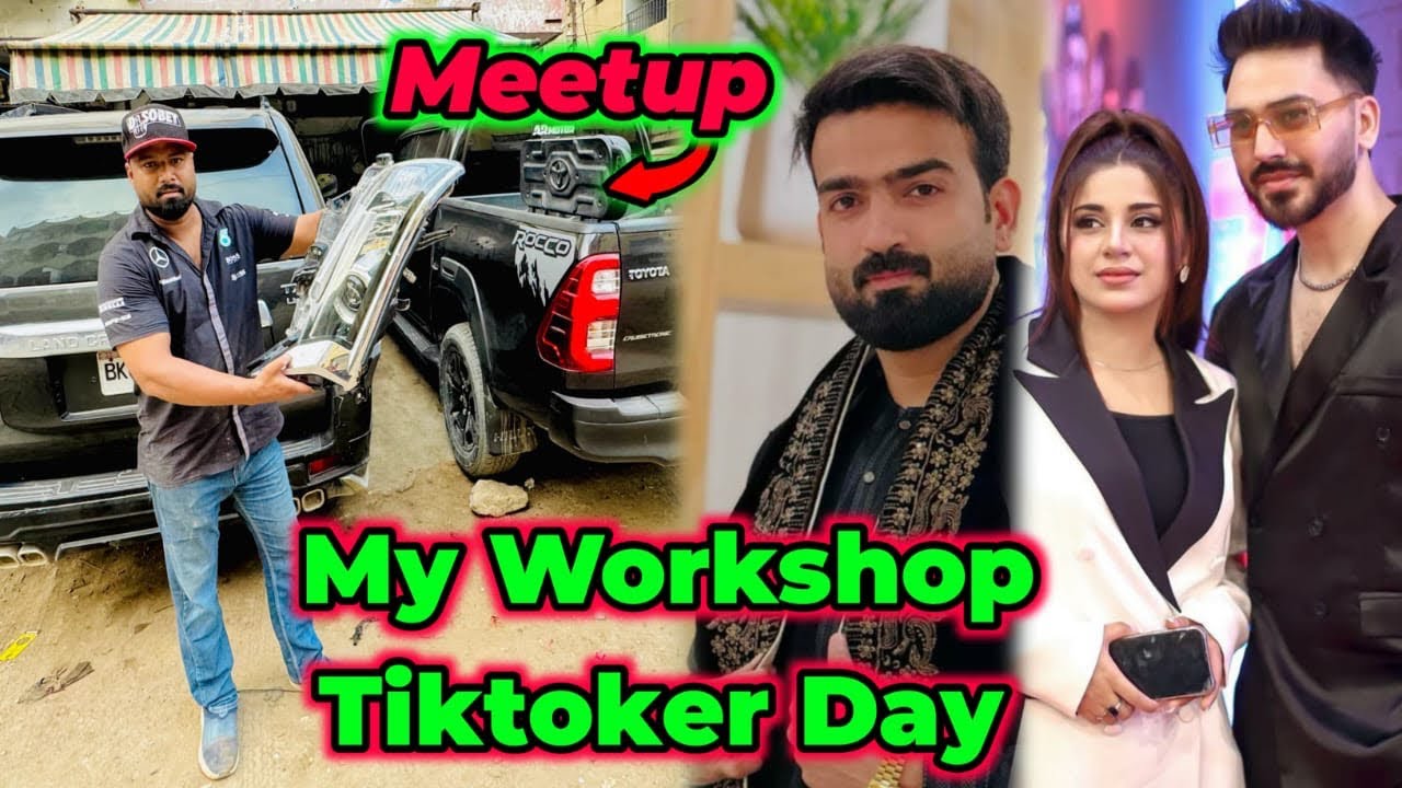 Aj Mene | Apne Workshop Pe | Mashhur Tiktokero Ki bari Bari Gariyan | Banai Kon | Kon Janta He Inko 