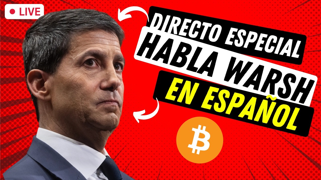🔴 DIRECTO ESPECIAL: Kevin Warsh en Espa&ntilde;ol TRADUCIDO ➤ Tipos de Inter&eacute;s de la FED