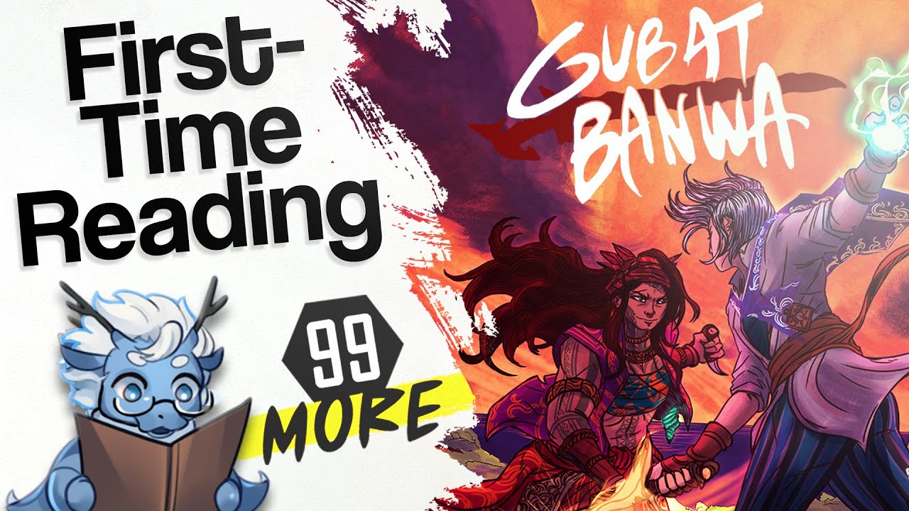 a d&d player reads Gubat Banwa, a TTRPG from The Philippines!