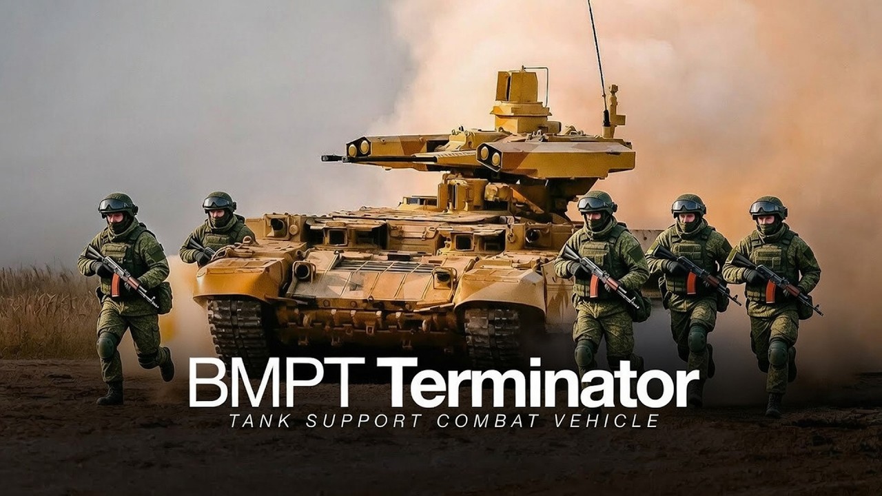 90-я гвардейская танковая дивизия России готовит экипажи БМПТ &laquo;Терминатор&raquo; к боевому применению.