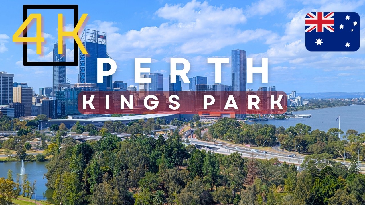Perth's Kings Park Walking Tour (4K) - Western Australia 🇦🇺