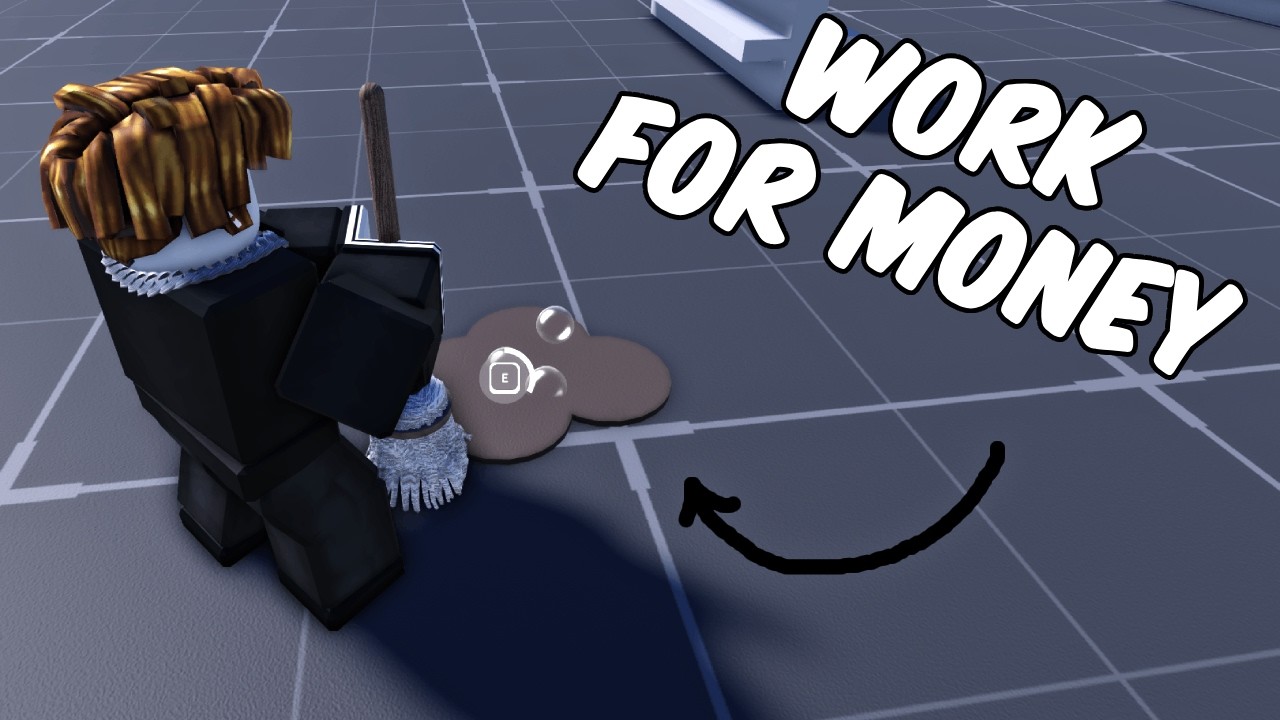 (FREE) JANITOR JOB SYSTEM 🧹(ROBLOX STUDIO)