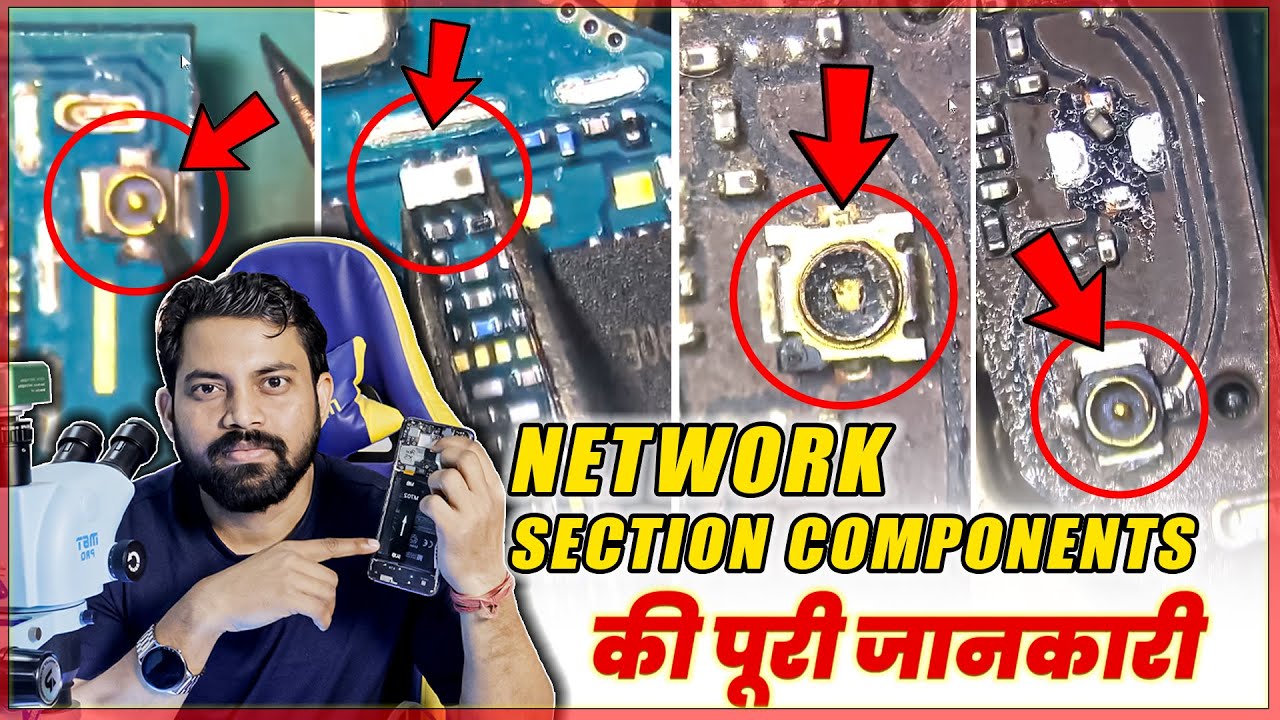 Network Section Components Information | Mobile Network Section Explained in Hindi #NetworkSection