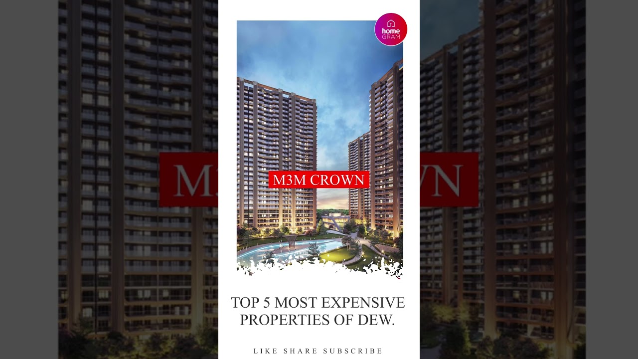 Top 5 Most Expensive properties of Dwarka Expressway #dwarkaexpressway #mostexpensive