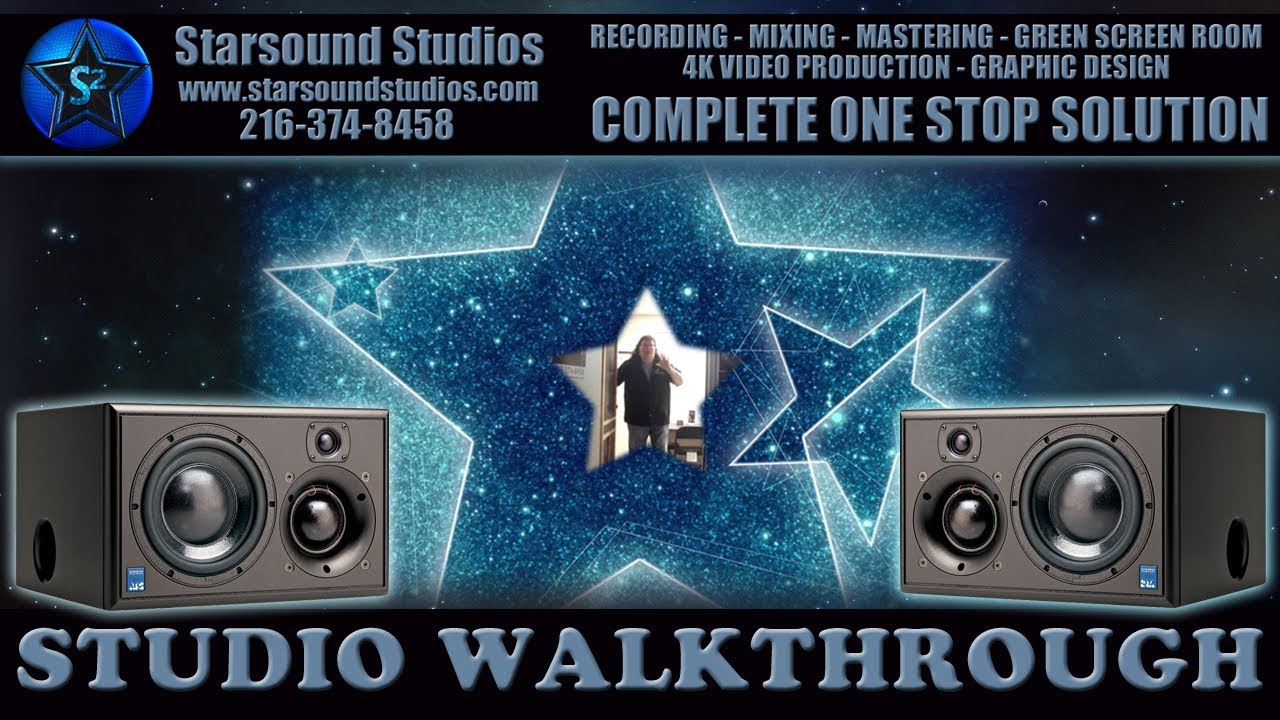 (Recording Studio) Cleveland Ohio Walk Through Video Tour ⭐✅