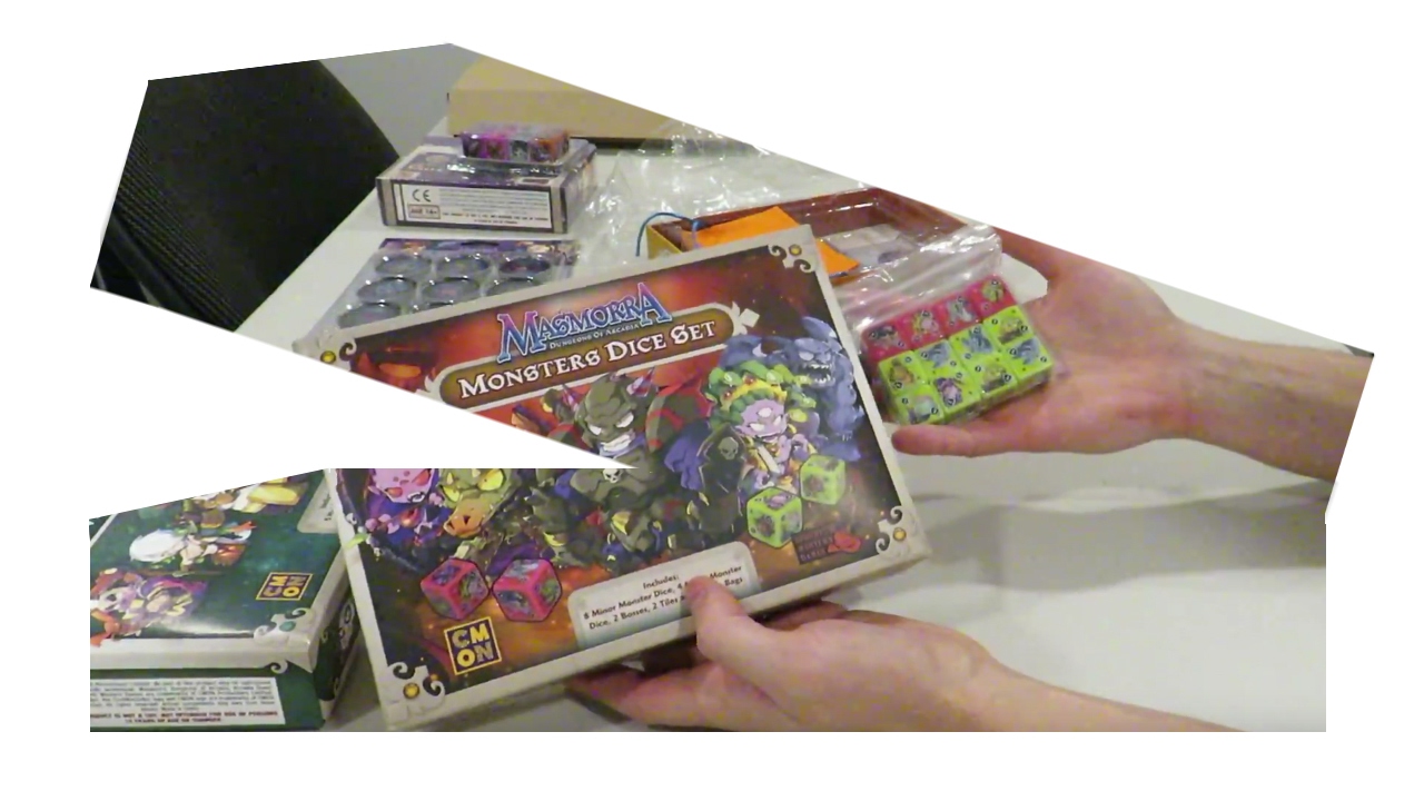 Masmorra Dungeons of Arcadia Kickstarter Unboxing (Expansions and Exclusives Only)