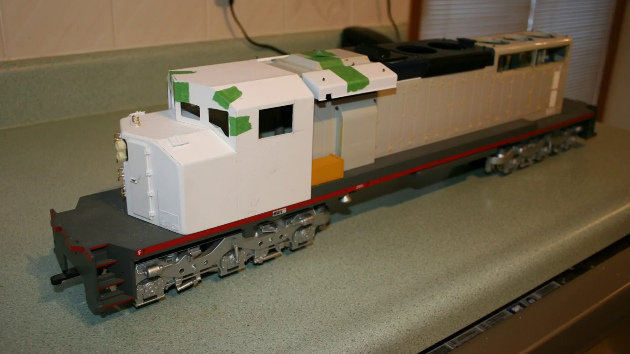 G Scale SD40-2w Part 1