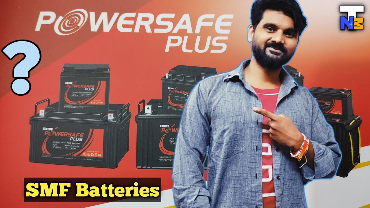 What is SMF Batteries? Okay, Amaron-Quanta, Exide SMF VRLA Batteries? What is an SMF battery.