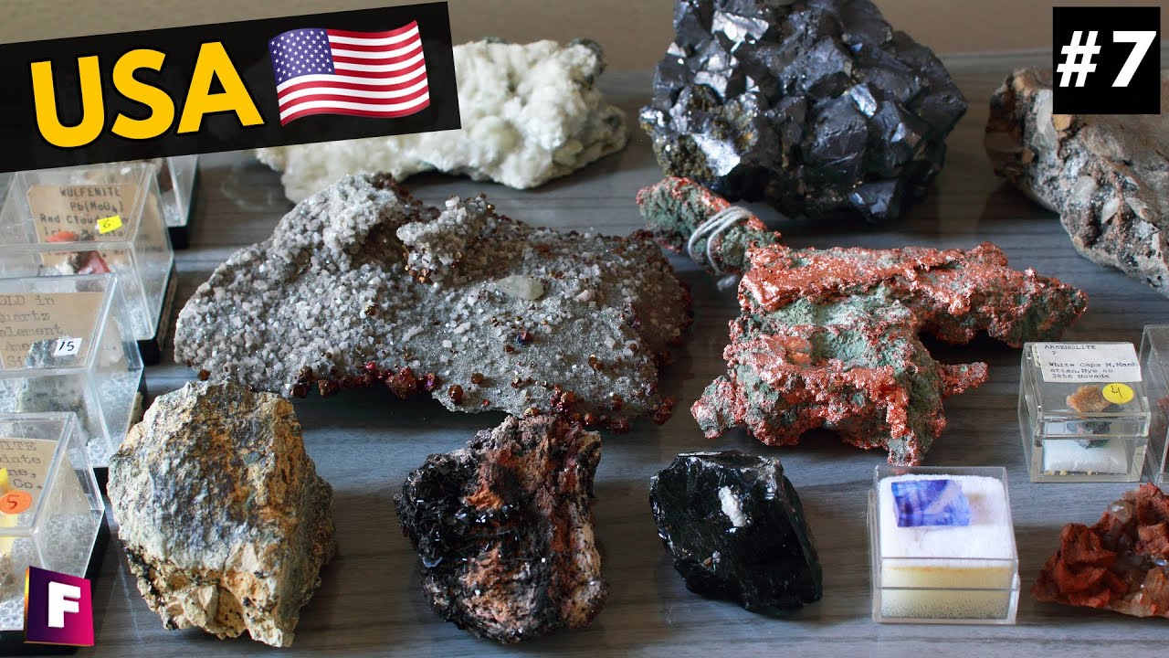 MINERALES DE ESTADOS UNIDOS | Parte 7 | Mega Unboxing de Minerales