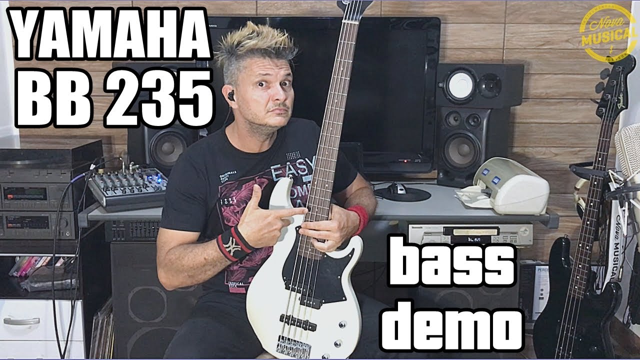 Contrabaixo Yamaha Broad Bass 235 BB Series - Contra Baixo 5 Cordas