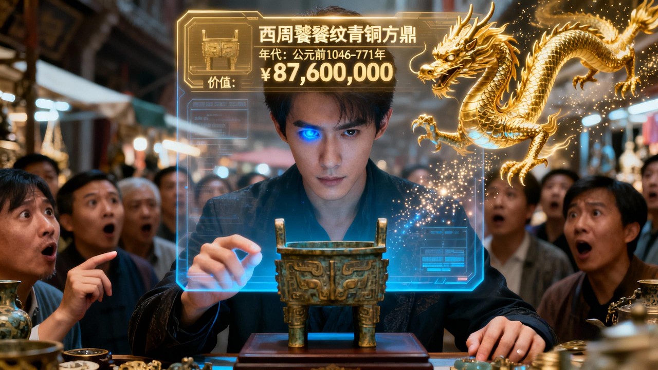 🐉 Murid Toko Antik Dapat Mata Naga & Bisa Tembus Pandang! Hajar Pencuri Asing, Jadi Naga Penjaga