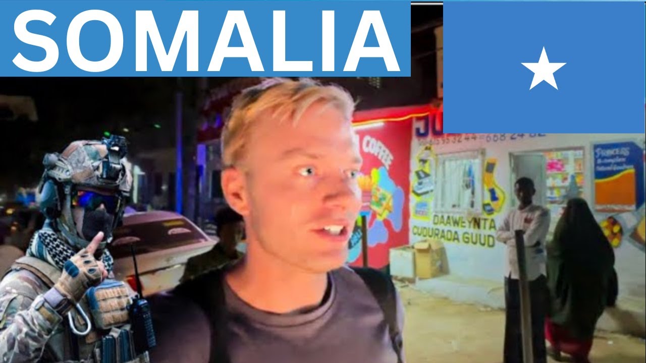 Первый иностранец на ночном рынке в Сомали 🇸🇴 (Кисмайо)