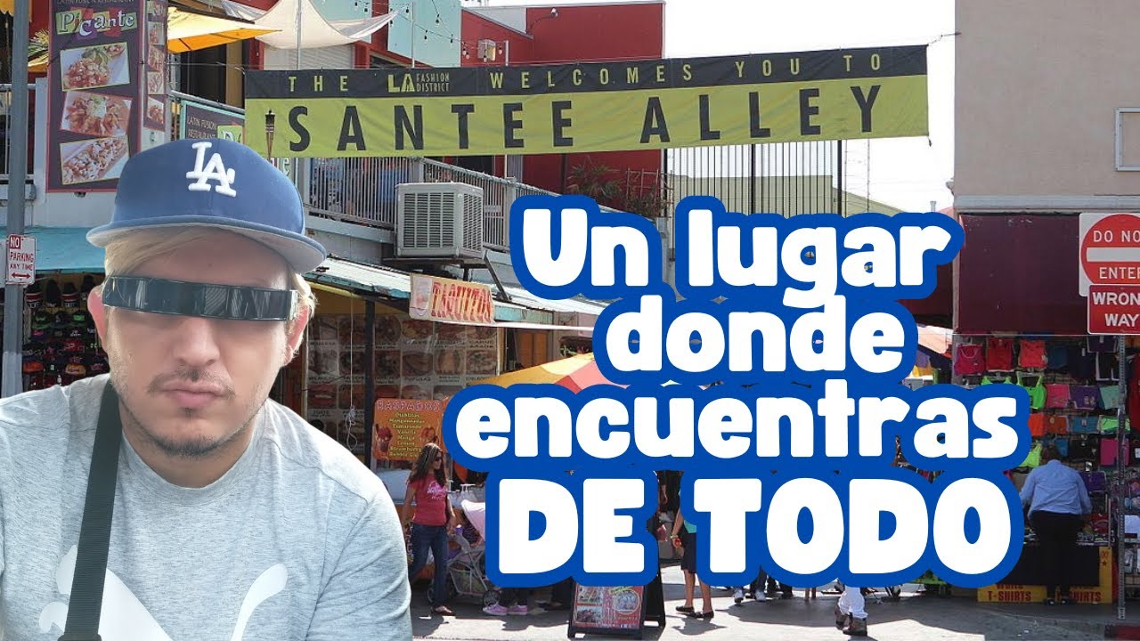 Así son los CALLEJONES de Los Angeles