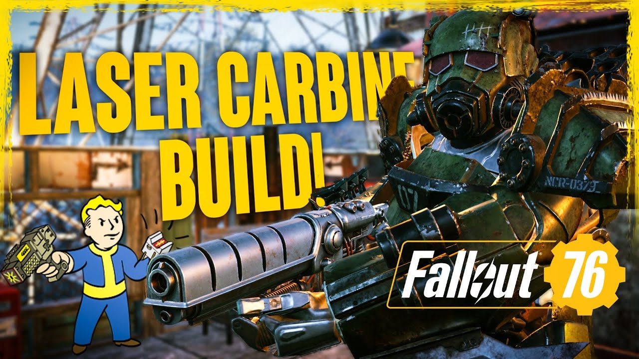Fallout 76 Casual/Endgame - V63 Laser Carbine Build! (2026)