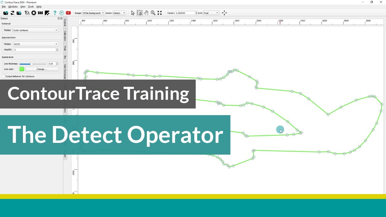 ContourTrace - The Detect Operator