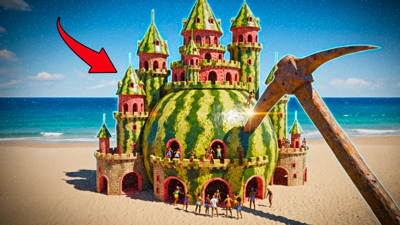 Mini-World Armageddon: Surreal ASMR Destruction. Giant Objects Crushing Tiny Hyper-Realistic Worlds
