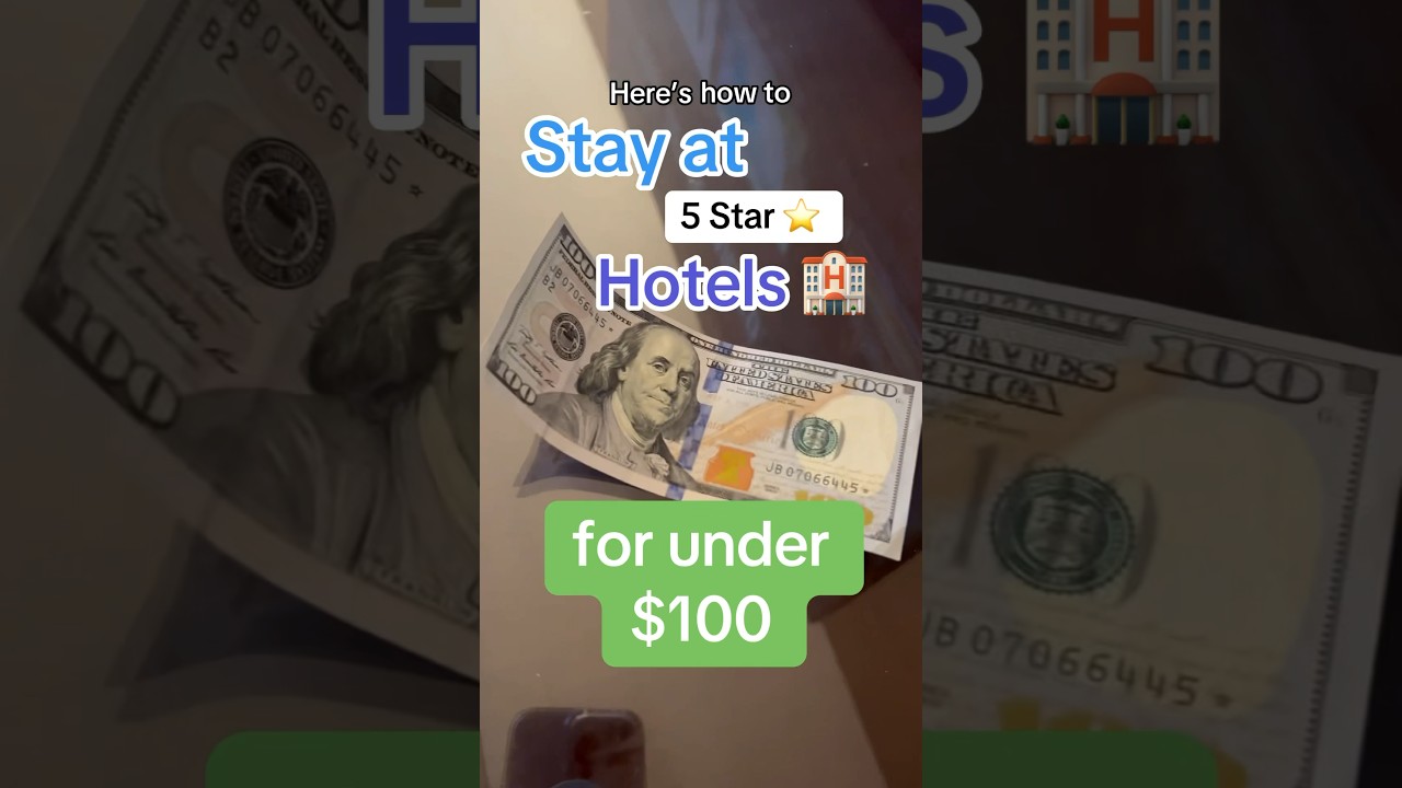 How to stay at 5 Star hotels for cheap&hellip;
