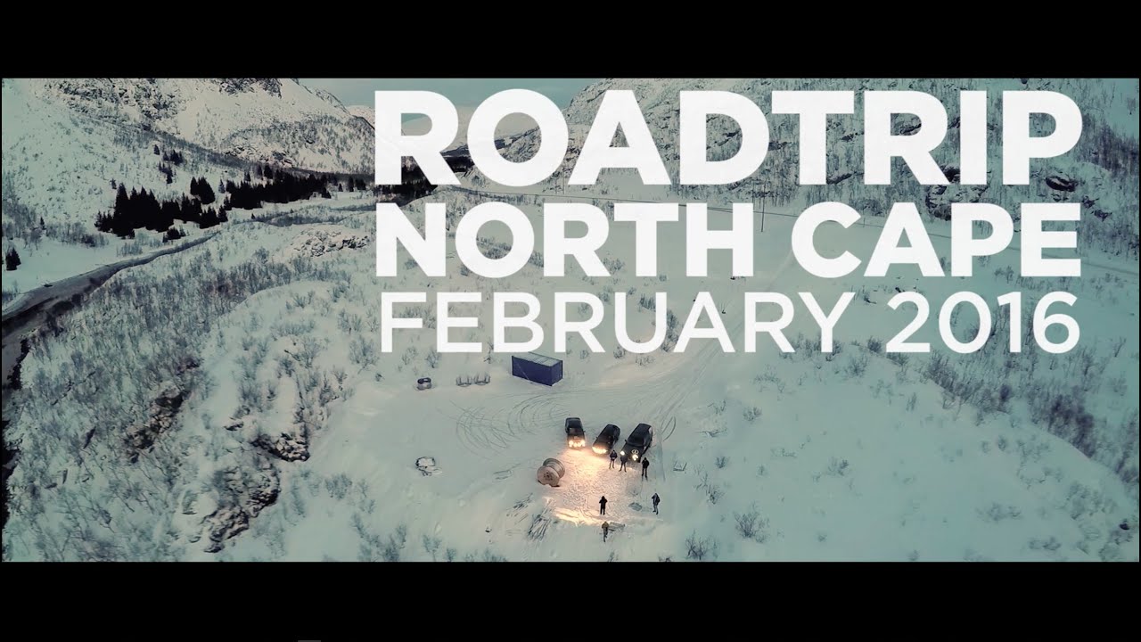 Roadtrip to the North Cape (Norway) -  Noordkaap Challenge 2016 - Road to Nordkapp