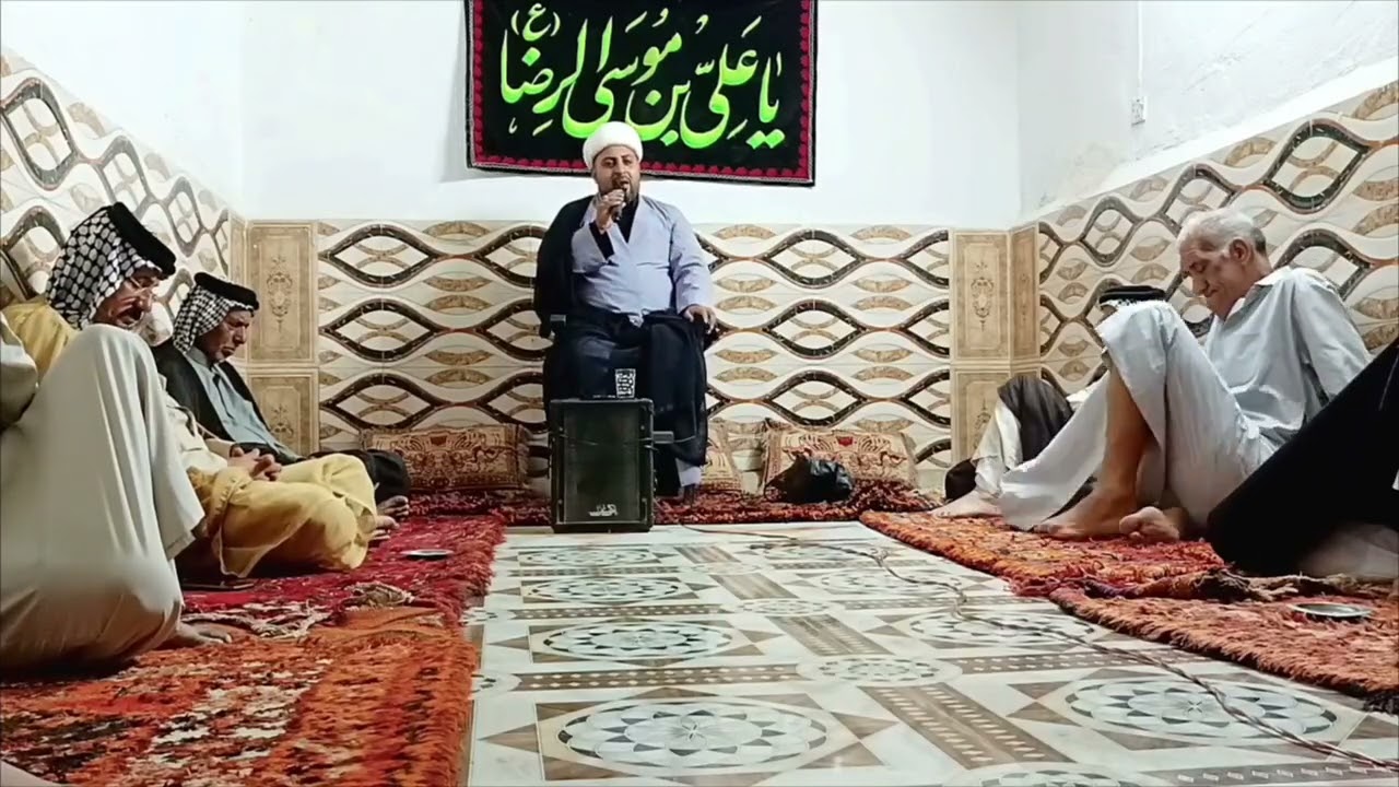 نعي حزين(رمله (ع) بحق ولدها القاسم عليه السلام)ربيت الولد ورباي اريده**وردت الابن يدفني بيده