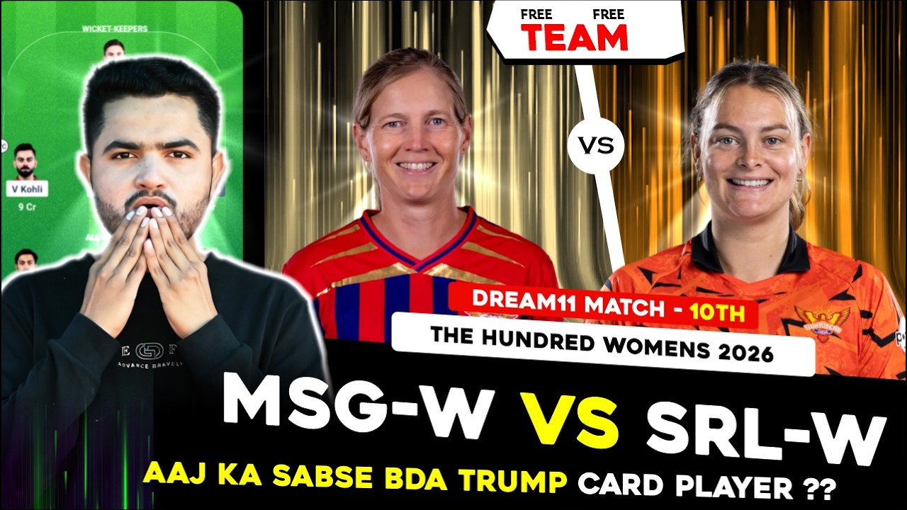 SUL W vs MO W Dream11 Prediction | Sunrisers Leeds Women vs Manchester Super Giants Women Today