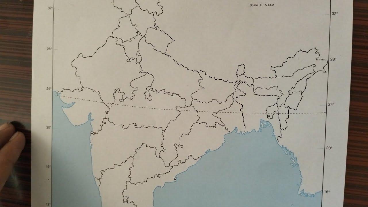 Indian Political Map | How to fill Indian Map