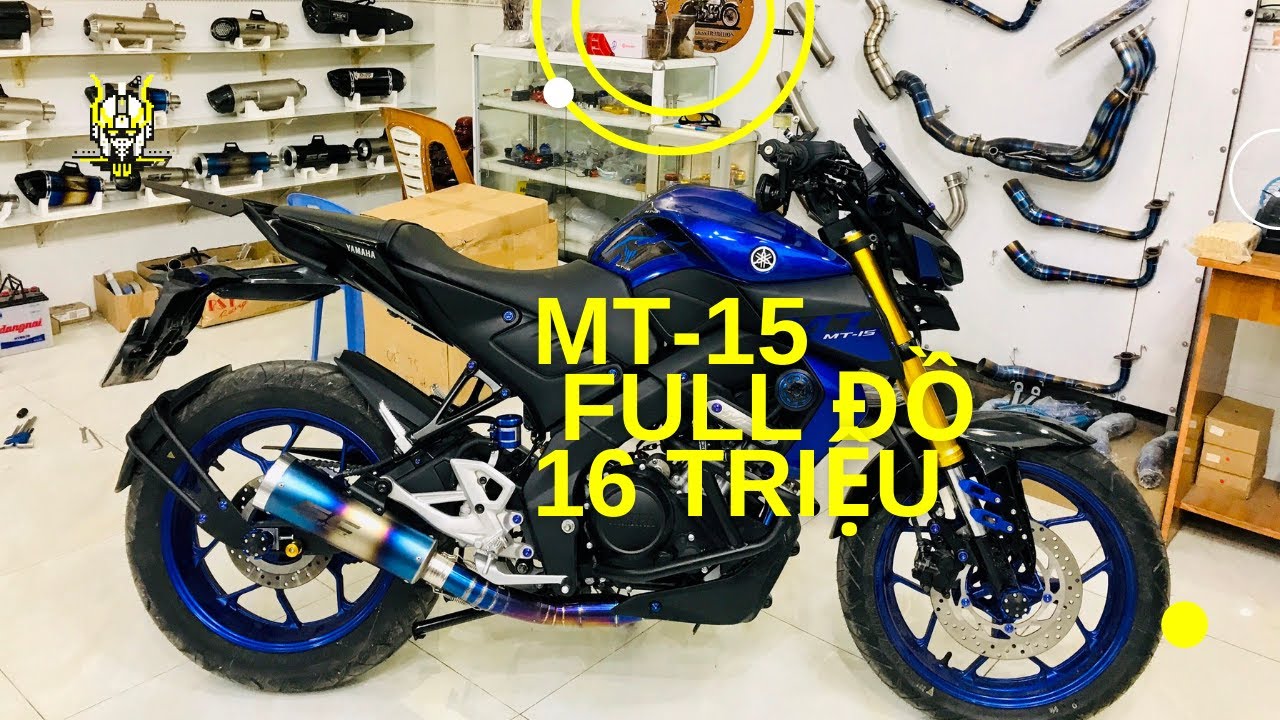 Yamaha MT-15 ĐỘ ĐẸP Full đồ 16 TRIỆU | Phượt Safety Sài Gòn