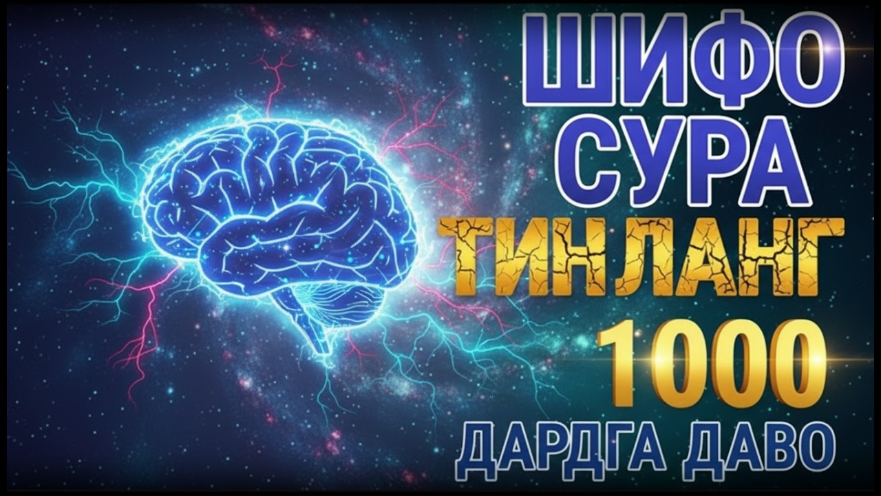 🔥 Кучли Шифо Муроттали — Оғир Касаллик ва Чарчоққа Қарши Илоҳий Даво