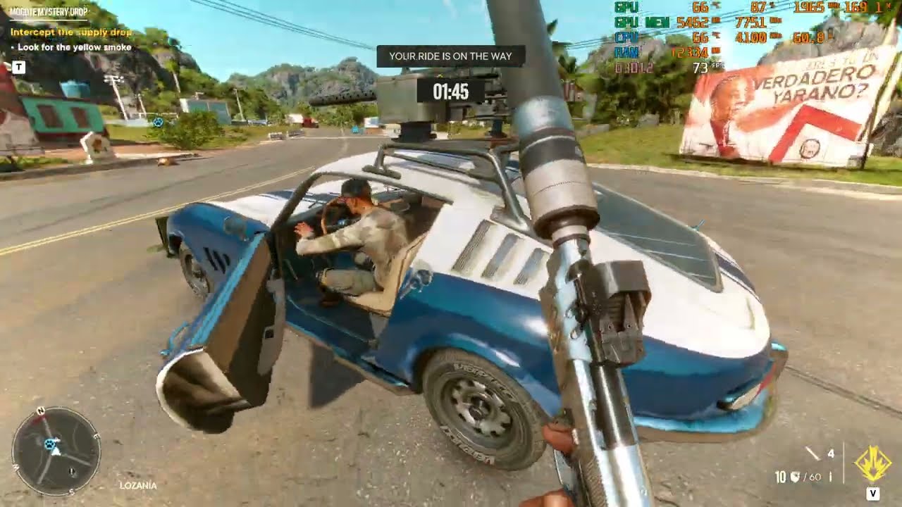 Far Cry 6 / RTX 2080 Super Benchmark / FSR Ultra Quality (1440p)