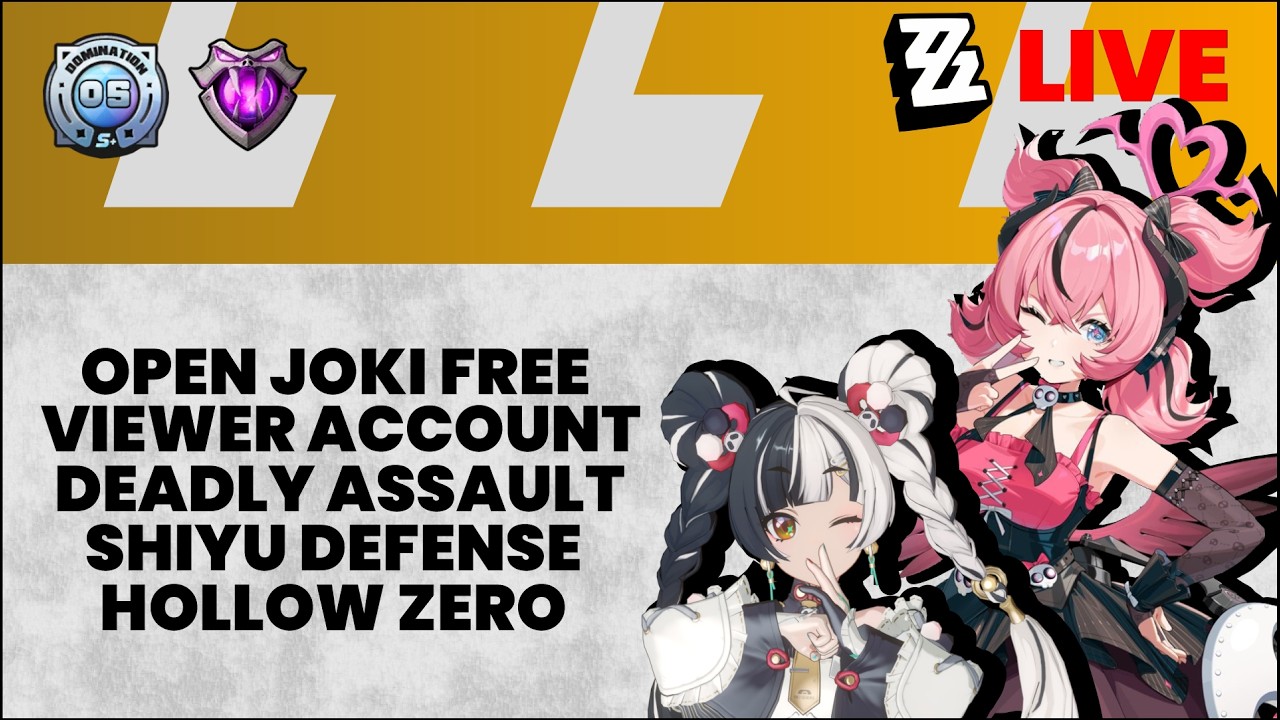 MAKE VESPER CONTENT & FREE JOKI SHIYU/DEADLY ASSAULT/HOLLOW ZERO | ZENLESS ZONE ZERO | EN/ID