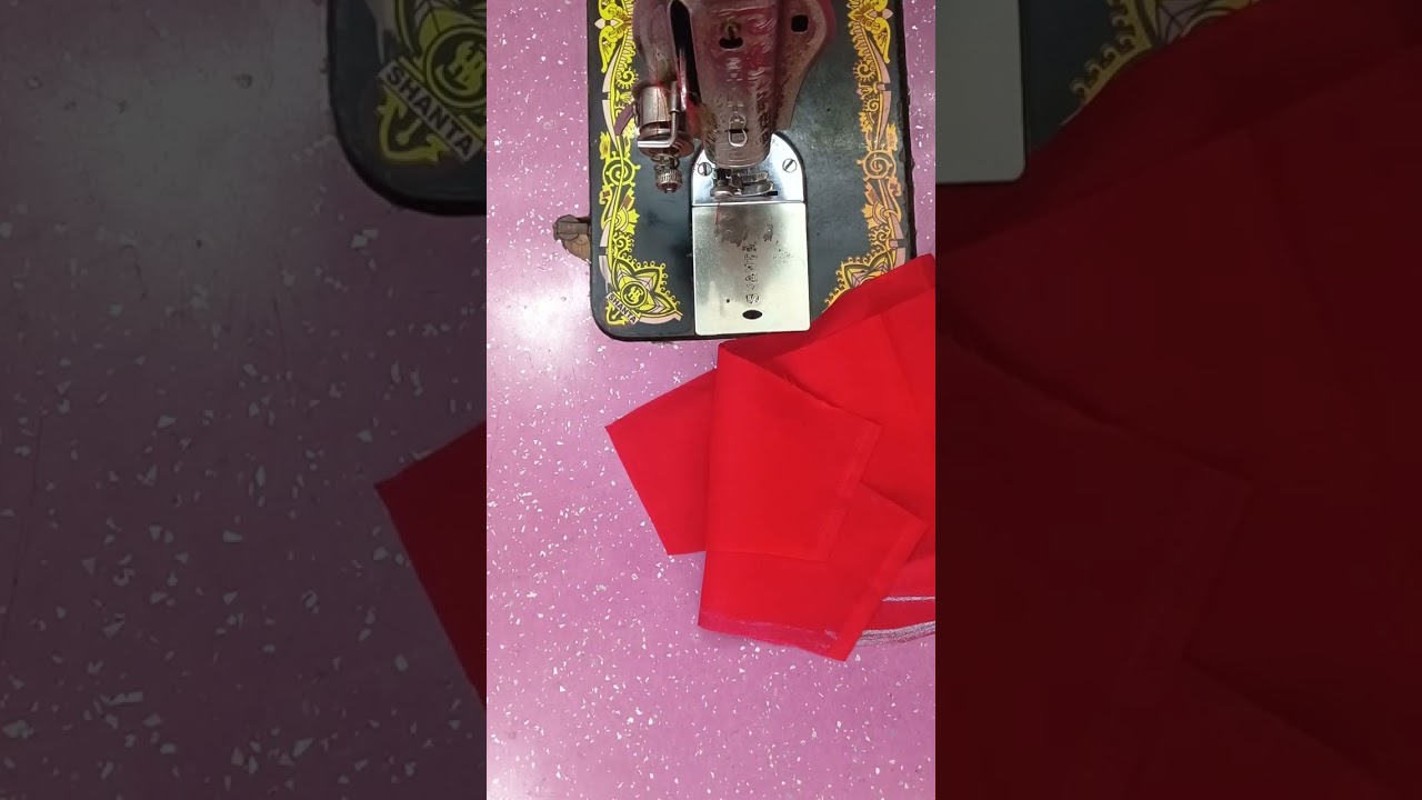 Simple cotton blouse cutting and stitching 