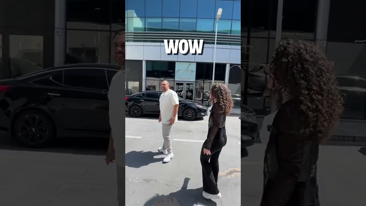 He gave her WHAT?! #dubai #lamborghini #luxury #car #ahmedamwell #luxurysupercar