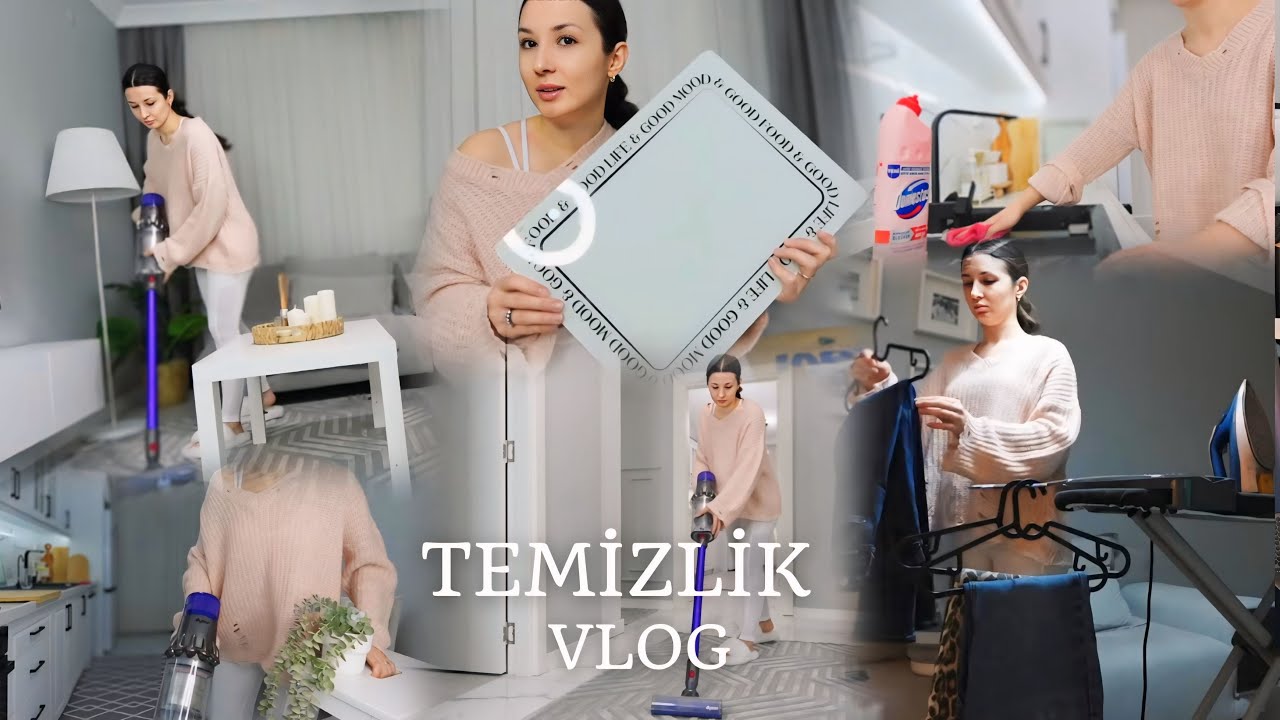 TEMİZLİK VLOG 🫧 | KARGOLARIMI AÇALIM 📦| ÇAMAŞIR , ÜTÜ